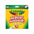 thumbnail image 1 of Crayola Broad Line Markers 10 Count, Classic Colours, 1 of 5