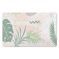 thumbnail image 1 of Elegant & Safe Bathroom Experience with Non-Slip Long Bath Rug - Cute Abstract Fluid Design, Machine Washable!, 1 of 5