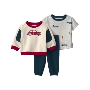 Carter's Child of Mine Baby Boy 3-Piece Varsity Set