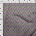 thumbnail image 2 of oneOone Viscose Jersey Fabric Herringbone Geometric Decor Fabric Printed BTY 60 Inch Wide, 2 of 5