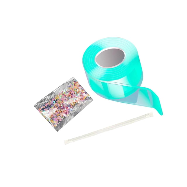 facefd Ruban Soufflant pour Ballons à Bulles Bricolage Réutilisable Ruban Double Face pour Adulte Style C