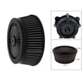 thumbnail image 1 of Air Cleaner Filter Component Replace filter cleaner intake For Softail 2016-2017 black, 1 of 8