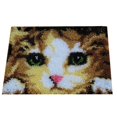 thumbnail image 3 of 20" by 14" Decorative Cat Latch Hook Kits Embroidery DIY Cushion Carpet, 3 of 8