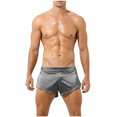 thumbnail image 1 of Rbaofujie Boxer Briefs For Men Men's Solid Color Ruffled Men's Front Split Pants Thin Oversized Underwear Mens Briefs Underwear, 1 of 5