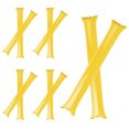 thumbnail image 1 of GOGO 100 PCS Cheer Sticks Inflatable Bam Bam Spirit Stick, Yellow Cheerleading Noisemakers, 1 of 5