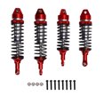 thumbnail image 2 of 2 Pairs RC Shock Absorbers, RC Car Shock Damper, Aluminum Alloy Front Rear Shocks Fit for 1/10 Scale RC Crawler, 2 of 7