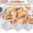 thumbnail image 3 of Hottest 3pcs Dumpling Mold Pierogi Turnover Ravioli Empanada Dough Press Mould Maker, 3 of 9