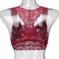 thumbnail image 4 of Wirefree Bras for Women Convertible Bra Feature V-Neck T-Shirt Bra Style W-1818 Wine L, 4 of 6