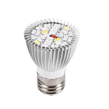 Spptty Led Plant Grow Light, 28W Full Spectrum E27 Led Grow Light Growing Lamp Bulb for DIY Hydroponics Plant Flower, Grow Light Bulb
