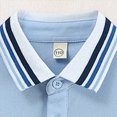 thumbnail image 4 of NIEWTR Polos Coupe Confort pour Enfants Manches Courtes à Col Uniforme Scolaire 1-9 Ans (Bleu, 4-5 Ans), 4 of 7