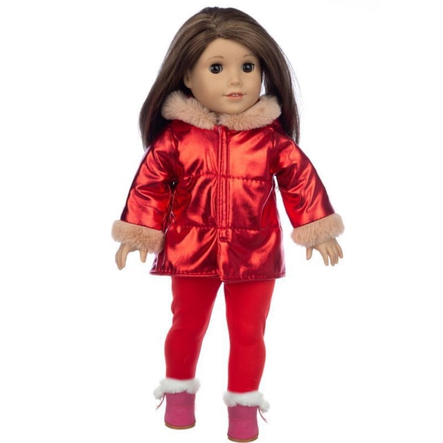 DPTALR Clothes For Baby Dolls 43 Cm Coat 18 Inch Girl Doll Down Jacket Doll Trouser