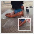 thumbnail image 4 of Office Chair Mat for Carpet Floor, 36" x 48" PVC Transparent Carpet Protector Desk Chair Mat with Lip and Anti-Slip Spiked, Easy to Clean, 4 of 8