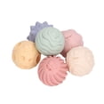 thumbnail image 2 of Textured Ball, Various Sizes Perfect Gift Sensory Balls Pretty Design Soft 6Pcs  For Above 6 Month Baby, 2 of 8