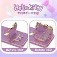 thumbnail image 4 of Hello Kitty Electroplated Plating Frame Phone Case For iPhone 11 12 13 14 Pro Max Mini XR XS X 8 7 6 6S Plus SE 2020 Back Cover LXY, 4 of 7