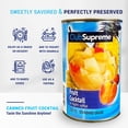 thumbnail image 4 of Club Supreme Canned Fruit (6 Pack) - Fruit Cocktail In Light Syrup 398Ml / 14 Fl Oz, 4 of 9