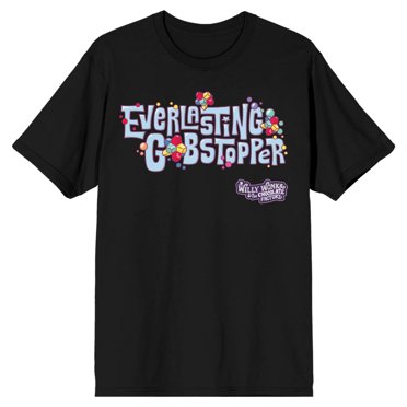 Willy Wonka & The Chocolate Factory Everlasting Gobstopper T-Shirt Noir