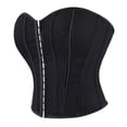thumbnail image 4 of UPPADA Floral Corset Top Clearance,Womens Floral Corset with Zipper Embroidered Corset Tops Vintage Corset Dress Lace Corset Tops Overbust Corset Bustier Top, 4 of 7