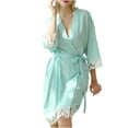 thumbnail image 2 of LSLJS Pyjama d'Intérieur Mode pour Femmes Pyjama à Manches Longues pour Femmes Chemises de Nuit Peignoirs d'Intérieur, Peignoirs Cadeaux pour Femmes, 2 of 6
