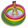 thumbnail image 3 of Intex 34in x 10in Sunset Glow Soft Inflatable Baby/Kids Swimming Pool (8 Pack), 3 of 3