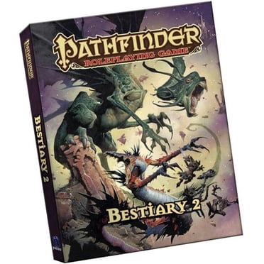 Paizo PZO1116-PE Pathfinder Jeu de Rôle Bestiaire 2 Livres en Édition de Poche