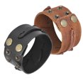 thumbnail image 4 of Casual Jewelry,2Pcs Leather Bracelet HandMade Punk Bracelet Leather Bracelet Precision Engineered, 4 of 14