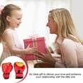 thumbnail image 1 of Gant de Boxe en Cuir, Gant de Protection pour Kickboxing, Enfants, Gant de Boxe pour Enfants, sanda, Protecteur, Entraînement de Punching, sanda, Articles de Sport, Rouge, 1 of 8