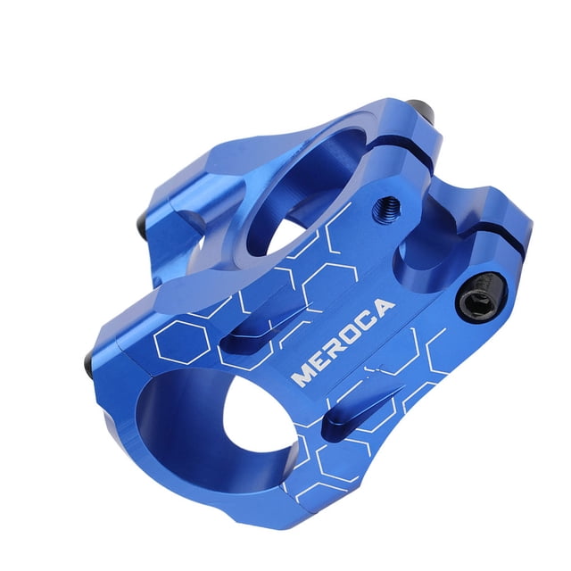 Bike Short Stem Professional Spare Part Outdoor Cycling Fitting Bicycles Aluminum Alloy Hollow Stems Frame Connection Accessory Blue