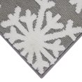 thumbnail image 4 of Holiday Time Snowflake Bath Rug, 17"x24", 4 of 8