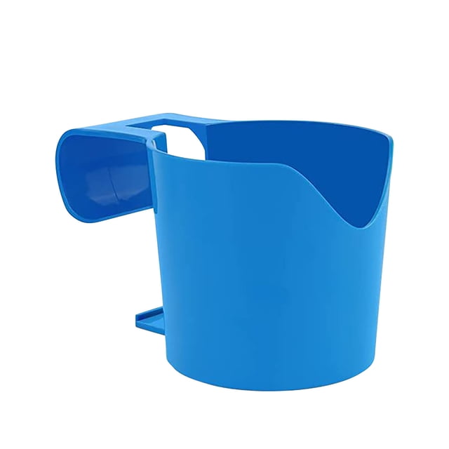 JWshufel Étagère de Rangement pour Piscine et Porte-Boissons en Plastique Durable pour Spas et Jardins Adapté pour Rambarde de 2 Pouces Comprend Tasse Séparée et Poignée pour un Rangement Facile