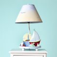 thumbnail image 1 of Guidecraft Children's Furniture Kids Nautical Adventure Table Top Lamp in Blue, 1 of 5