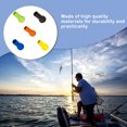 thumbnail image 3 of facefd Fishing Rod Holder Colorful Durable Pole Buckets Lightweight Shock-absorbing Caps Rack Fish Tackle Tools Equipment Green Yellow, 3 of 6
