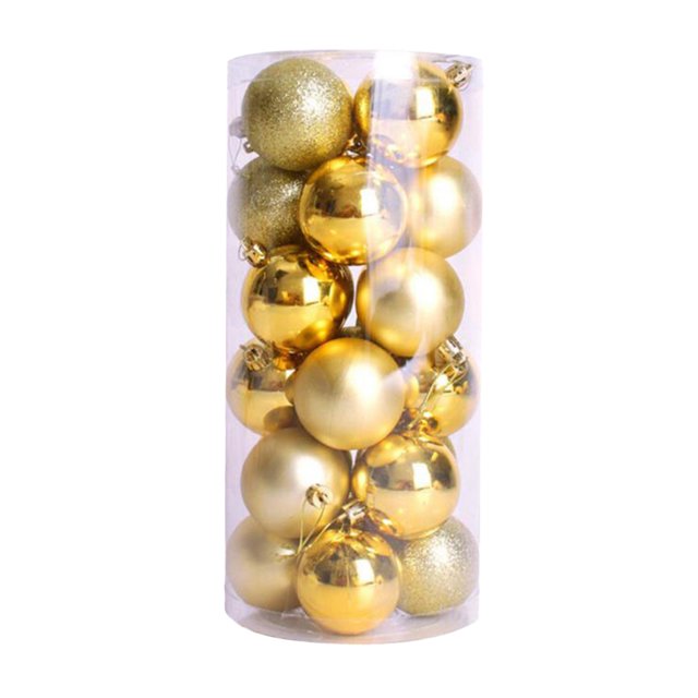 Vaidha 24PCS 40mm Christmas Xmas Tree Bauble Hanging Home Party Ornament Decor