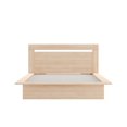thumbnail image 3 of Nexera Malibu Platform Bed with Headboard, 3 of 8