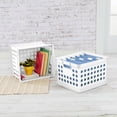 thumbnail image 4 of Sterilite Bac de Rangement Empilable en Plastique, Blanc, Lot de 24, 4 of 8