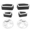 thumbnail image 1 of 6 Pcs/Ensemble Bouton de Réglage de Siège en ABS Chrome pour Alfa Romeo Giulia 2017, 1 of 8