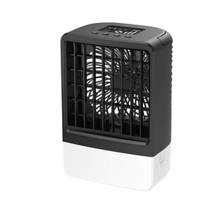 Ventilateur à la clairance Portable Air Conditionneur USB Personnes à charge Mini Air Conditionneur avec 3-Speed Avec LED Lumières pour la maison Bureau Chambre à coucher