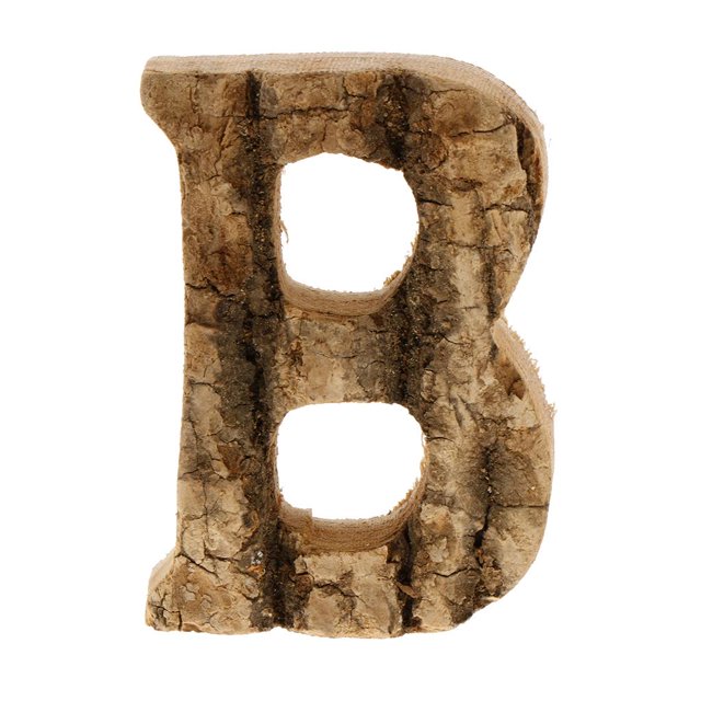 Abbracc Handcraved Wooden Letters Door Numbers Alphabet Letter Floating Adress Name B