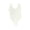Blanc, variante sur HILABEE Vêtements de Figurine Articulée 1:12 pour Figurines Féminines de 6 Pouces Corps Miniature Vêtements Blanc