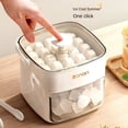 thumbnail image 3 of axGear Ice Cube Maker Box Portable Storage Tray with Cover, 3 of 8