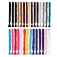 thumbnail image 4 of ziyahi 41inch Women Long Braiding Hair Synthetic High Temperature Fiber Pure Color Braid Hair Extensions, 4 of 8