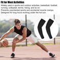 thumbnail image 2 of Unique Bargains 1 Pair Reduce Joint Pain Arm Elbow Compression Sleeve M Size Black, 2 of 7
