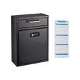 thumbnail image 1 of AdirOffice - Collection box - 16 gauge galvanized steel - black, 1 of 8