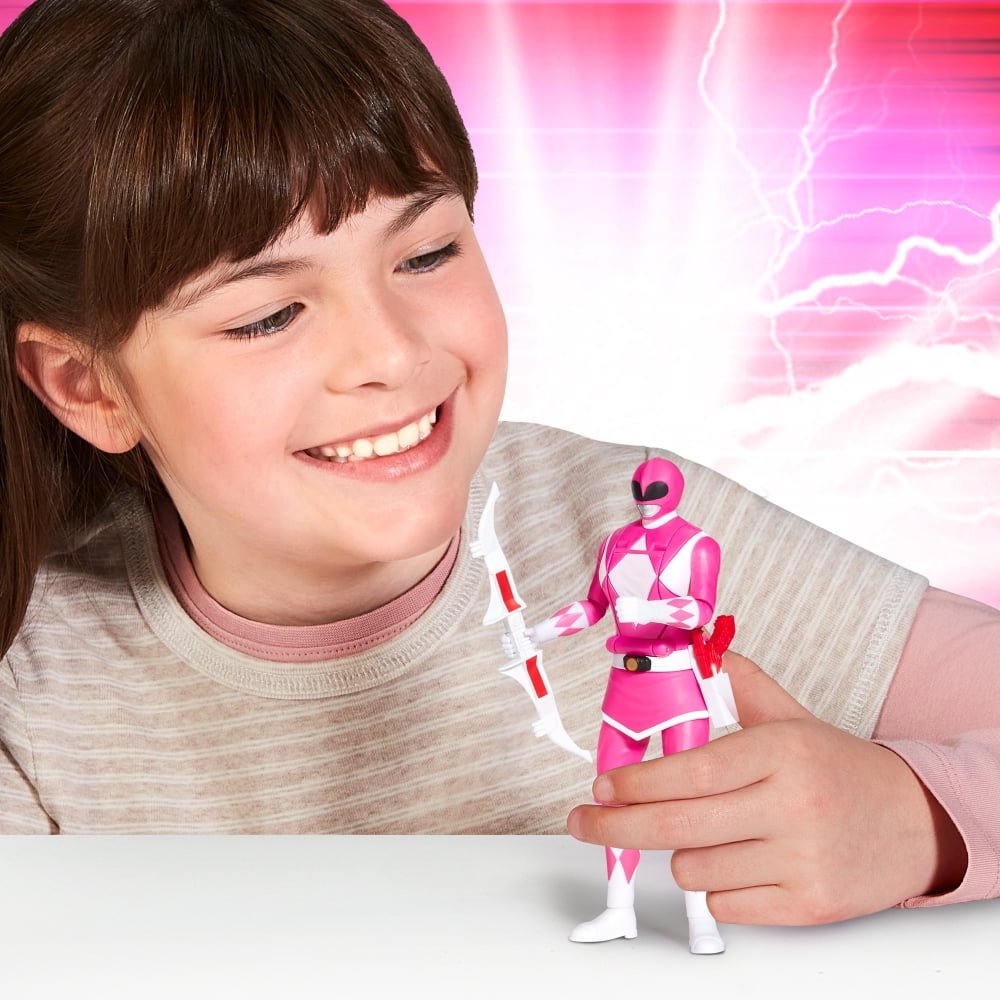 Mighty Morphin Power Rangers: Re-Ignition - Auto-Morphin Rose Ranger Action Figure by Playmates Toys