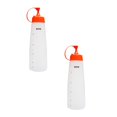 thumbnail image 1 of Oleegame 2PC Produce Storage Scale Squeezing Bottle Squeezing Plastic Bottle Dressing kitchen Oil Pot, 1 of 6