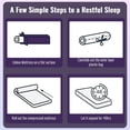 thumbnail image 3 of FDW Full 5 Inch Medium-Firm Memory Foam Mattress, CertiPUR-US Certified, Bamboo Charcoal Infused, Cooling, 3 of 6