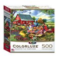 thumbnail image 1 of RoseArt - Colorluxe 500 pièces - Pique-nique à la ferme - Puzzle emboîtable pour adulte, 1 of 7