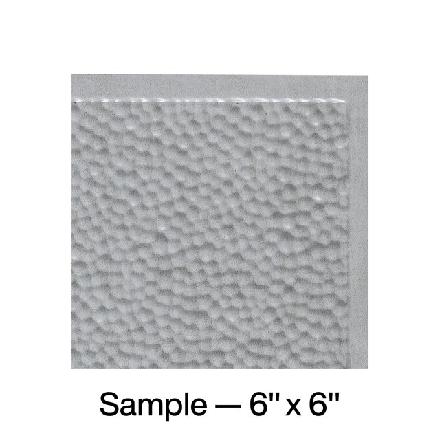 FASÄDE Hammered Decorative Vinyl Backsplash Panel in Cashmere (6X6 Inch Sample)