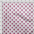 thumbnail image 3 of oneOone Cotton Flex Fabric Leaves & Lotus Block Print Fabric BTY 40 Inch Wide, 3 of 4