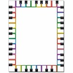 Rainbow Clavier Laser en tête de lettre & Papier à imprimer jet d'encre, paquet de 100