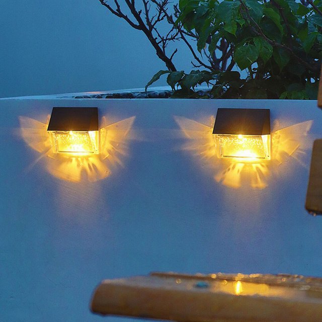 Deck Lighting, Static Dynamic Energy Saving Wide Application Solar Deck Lights For Garden For Outdoor For Backyard